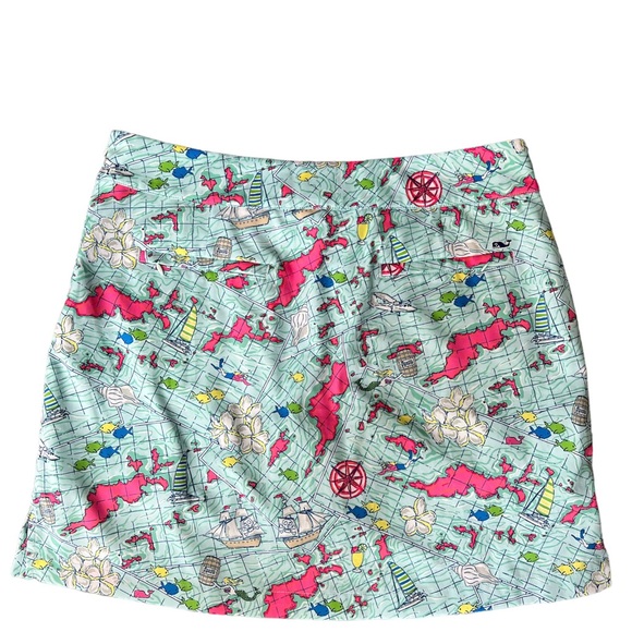 Vineyard Vines BVI Print Skort - Picture 2 of 6